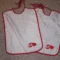 cotton lobster bibs