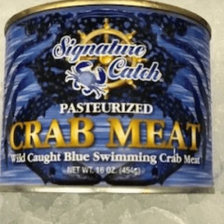 Pasteurized Crab Claw Meat (16 oz per)