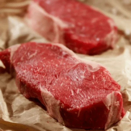 fresh ny sirloin steak