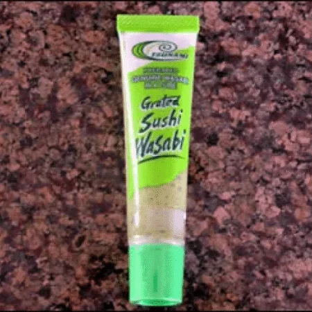 wasabi paste in a tube sushi wasabi