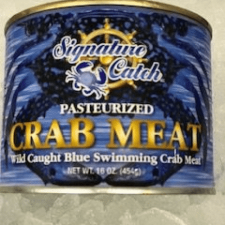 Crab Meat <BR>- Pasteurized (16 oz per)<BR>-Claw Meat