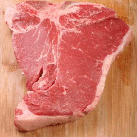 Fresh Porterhouse Steaks <BR>(Filet & NY Sirloin Combo) <BR>Qty 1 x 20 oz per