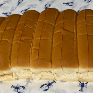 lobster roll bun top cut