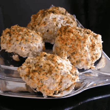 Stuffed Clams shipped<BR>(Jumbo / Homemade)<BR>- Qty 4 per