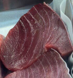 fresh tuna steaks