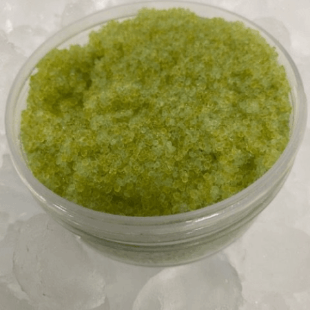 Wasabi Flying Fish Roe shipped <BR>(8 oz per)<BR>Hot & Spicy Tobiko