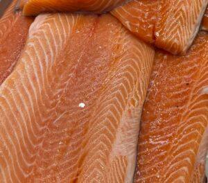 Fresh Wild Salmon Fillets