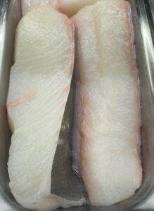 fresh halibut fillets