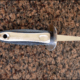 Oyster Knife <BR>( Black & Silver Handle)<BR>Qty 1 per