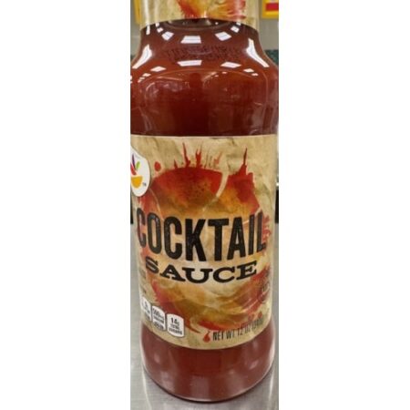 Seafood Cocktail Sauce <BR>with Horseradish<BR>( 12 oz per bottle )