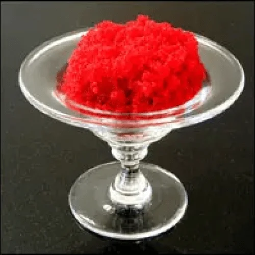 red flying fish roe