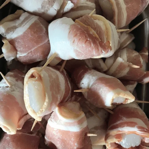 scallops wrapped in bacon